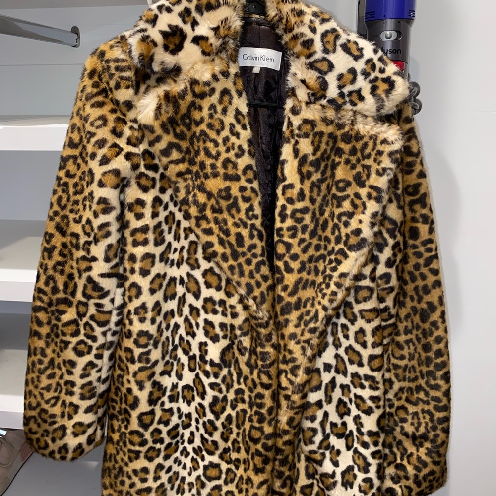 Cheetah Calvin Klein jacket